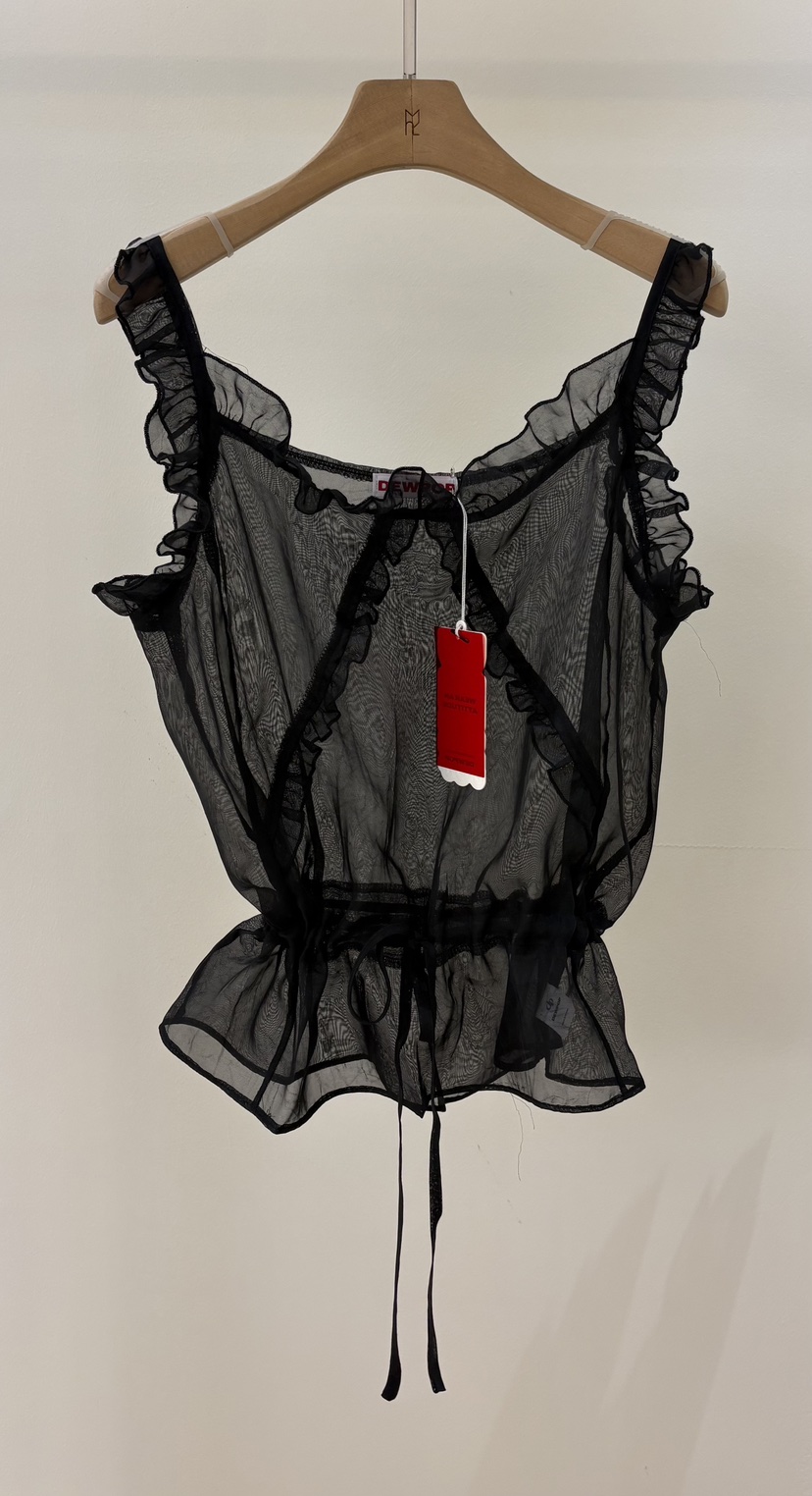 DEWPOP韓國東大門代購女裝新款26春夏熱賣職業休閑吊帶背心DEWPOP吊帶/背心圖色3