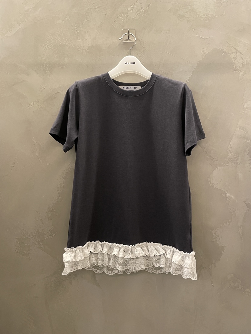 MULCUP韓國東大門代購女裝新款休閑職業熱賣推薦26春夏T恤MULCUPT恤圖色2墨色