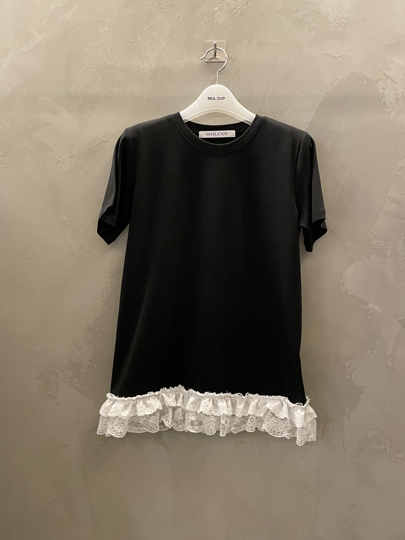 MULCUP韓國東大門代購女裝新款休閑職業熱賣推薦26春夏T恤MULCUPT恤圖色3黑色