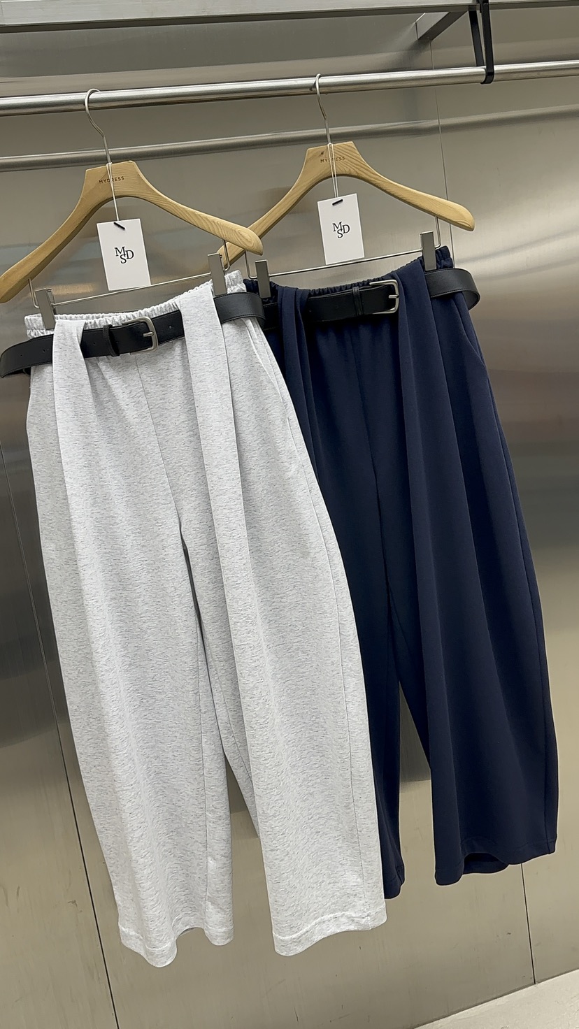 MYDRESS韓國東大門直郵女裝新款職業熱賣26春夏休閑褲不含腰帶MYDRESS休閑褲