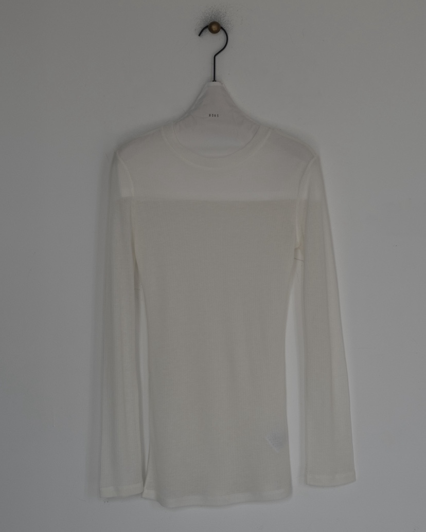 HONG-P韓國東大門代購女士新品職業時尚26春夏長袖T恤羊絨HONG-P長袖T恤圖色5