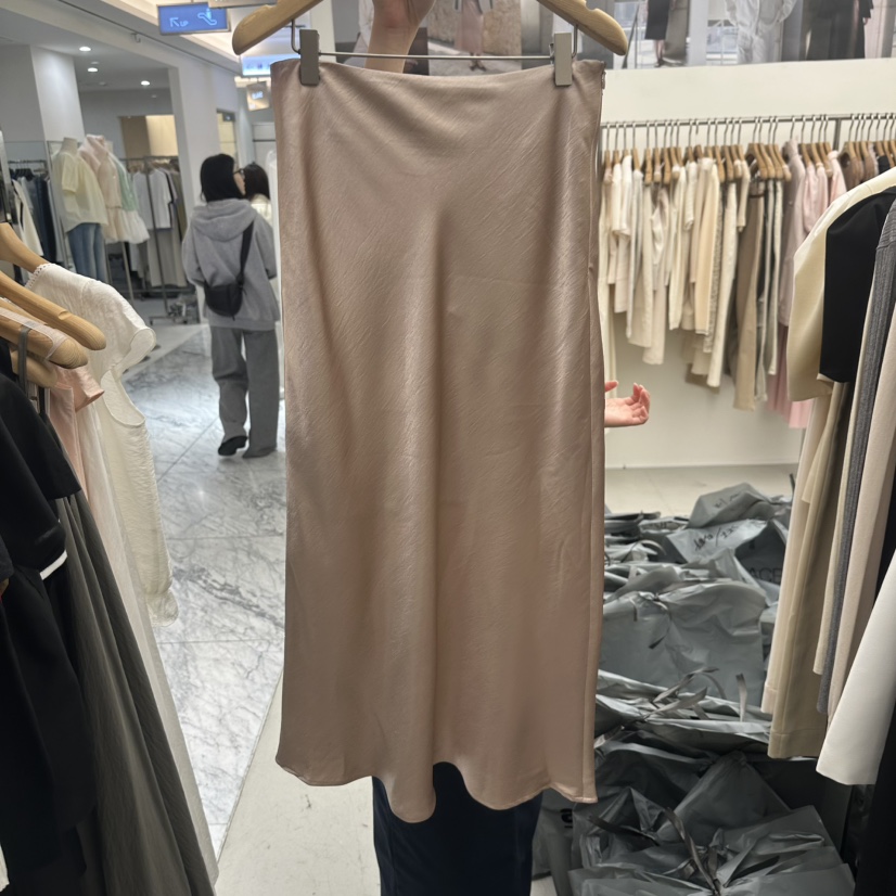 MER韓國直郵實拍女裝新品人氣職業推薦26春夏休閑熱賣長裙MER/ANGELO BIANCO長裙圖色1