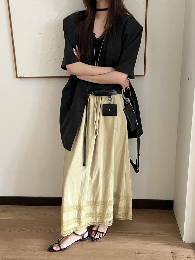 SPECIAL韓國代購女裝新款熱賣時尚推薦26春夏人氣長裙蕾絲SPECIAL長裙