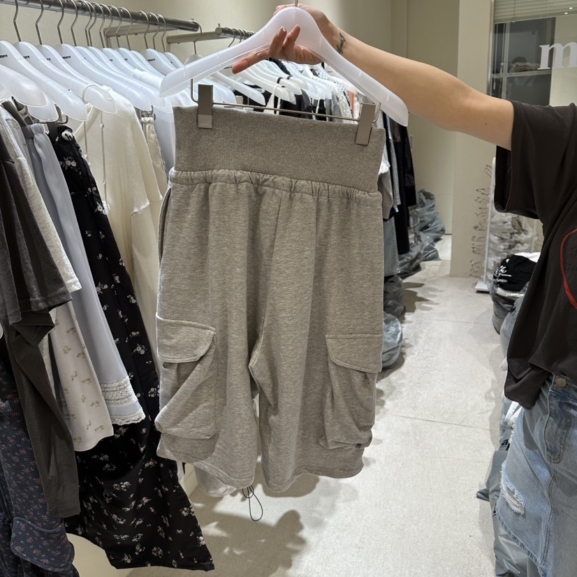 MOREMORE韓國直郵女士新品時尚休閑推薦26春夏短褲工裝褲more more短褲