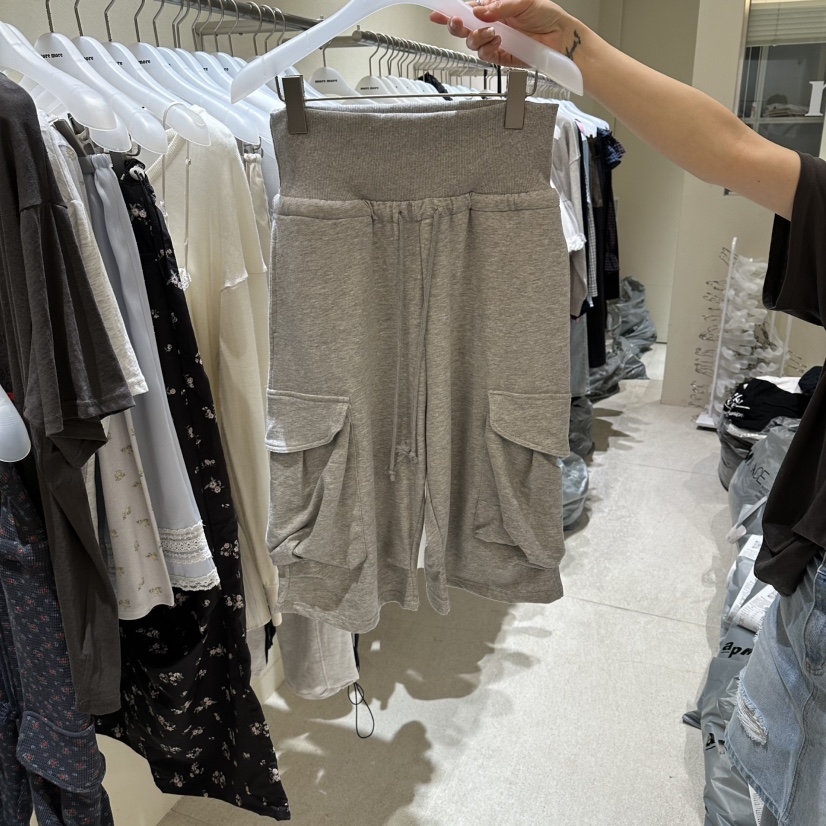 MOREMORE韓國直郵女士新品時尚休閑推薦26春夏短褲工裝褲more more短褲圖色2