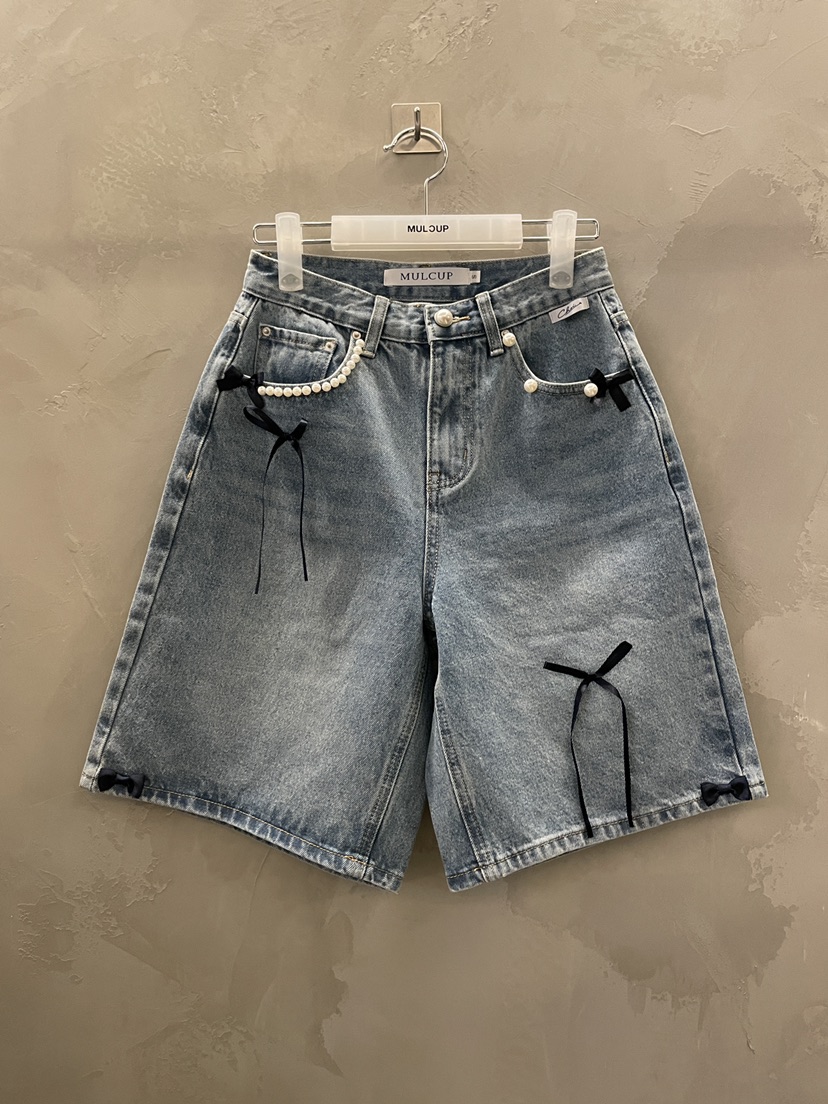 MULCUP韓國東大門代購女士新品熱賣26春夏人氣時尚休閑短褲MULCUP短褲圖色1