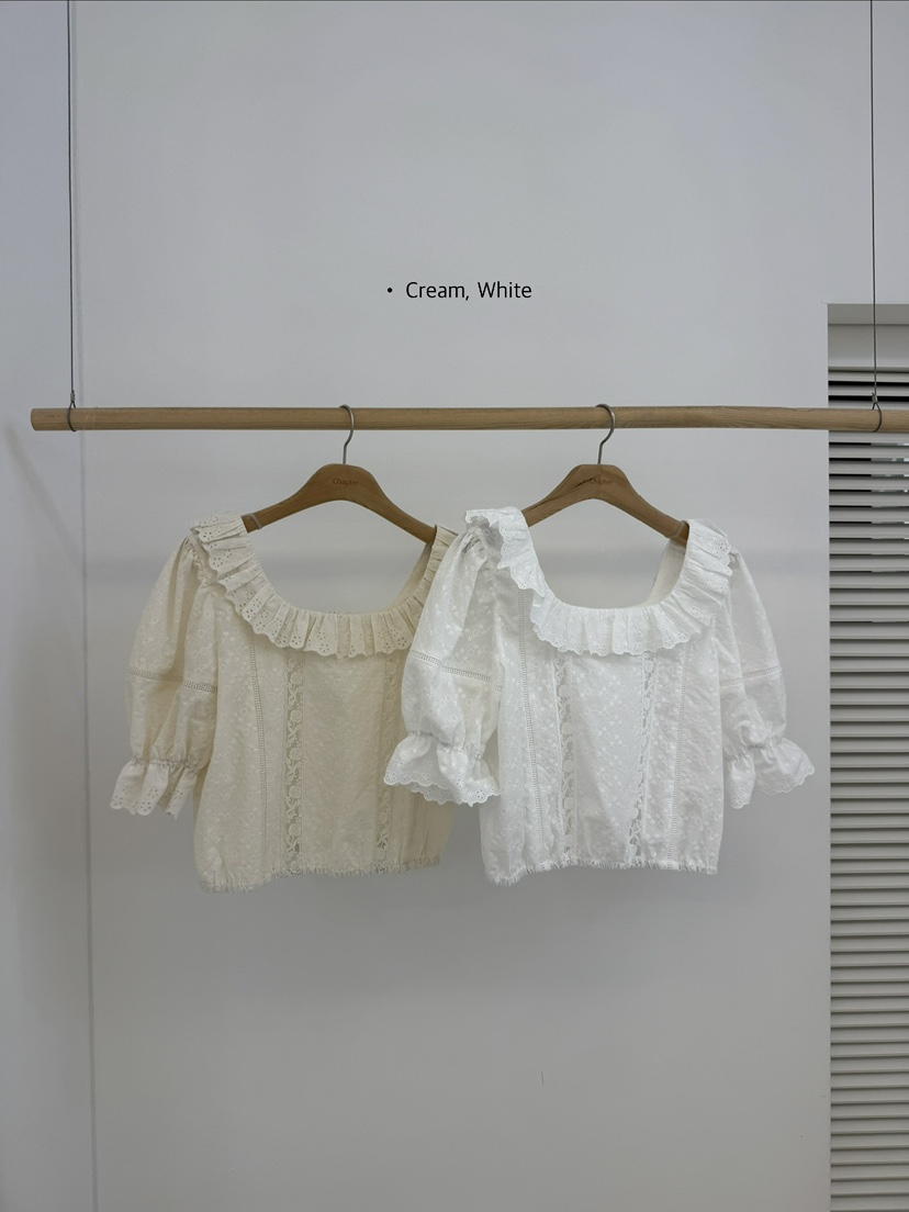 BY CHAPTER韓國東大門直郵女裝新品推薦時尚襯衫蕾絲衫雙面BY Chapter襯衫/蕾絲衫