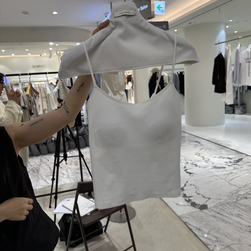 LUCY SALON韓國東大門直郵女裝新款休閑職業推薦吊帶背心LUCY SALON吊帶/背心圖色1