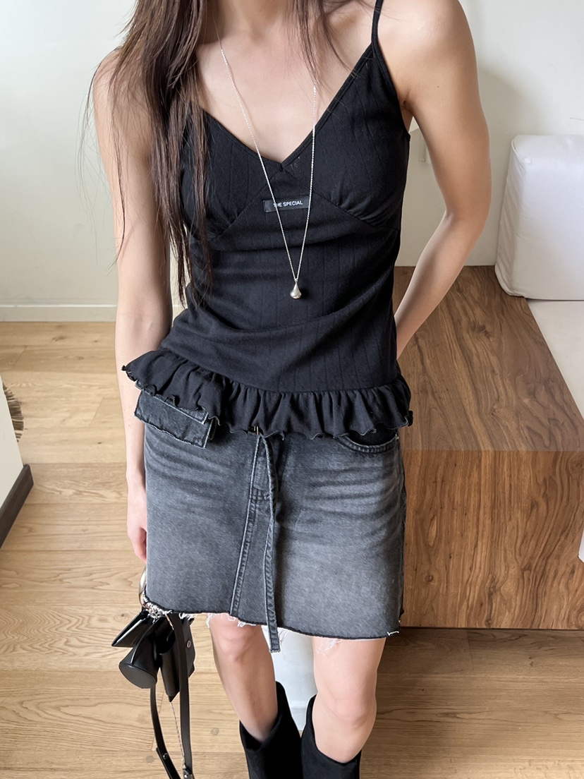 SPECIAL韓國代購女裝新款26春夏職業休閑熱賣時尚吊帶背心SPECIAL吊帶/背心