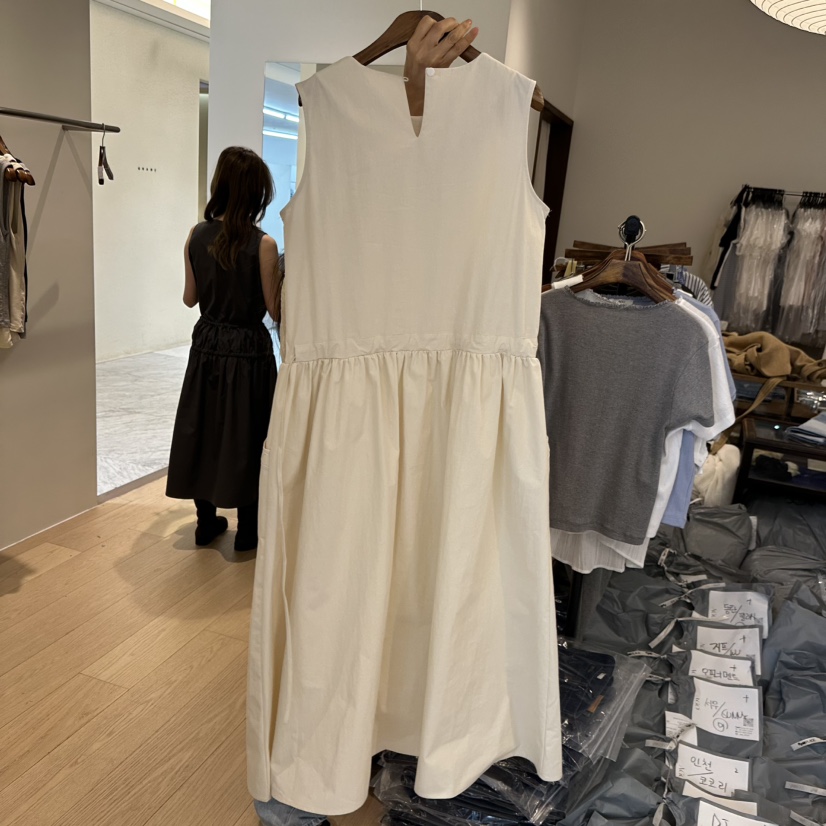 AGO韓國東大門直郵女裝新品26春夏推薦時尚人氣連衣裙口袋AGO連衣裙