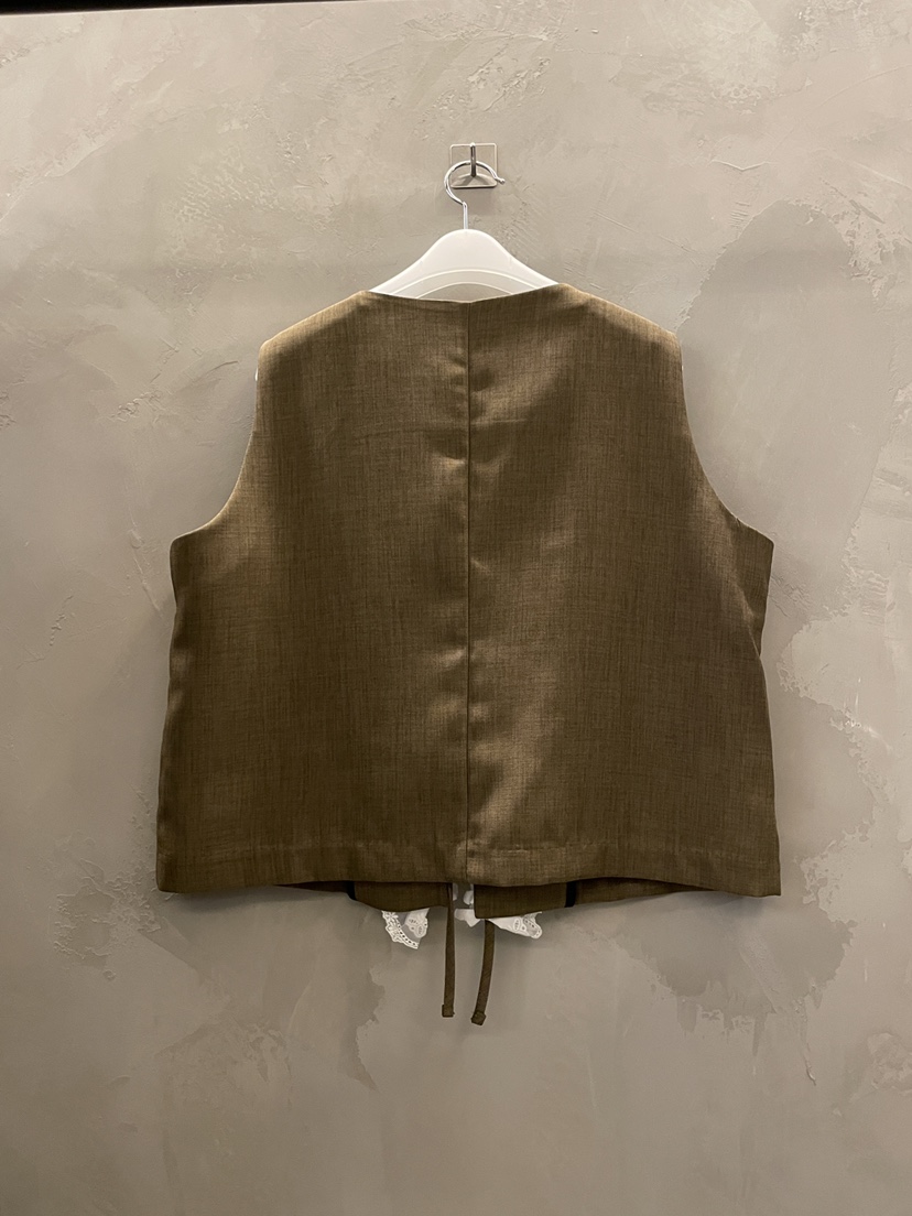 MULCUP韓國代購女士新品26春夏人氣熱賣休閑時尚職業馬甲MULCUP馬甲