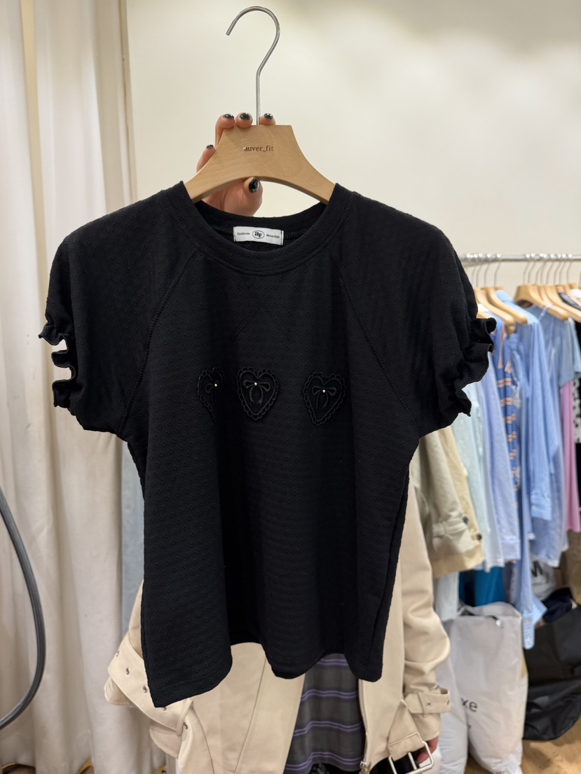 AUVERFIT韓國代購女士新款熱賣時尚休閑職業人氣推薦26春夏T恤AUVERFITT恤圖色2