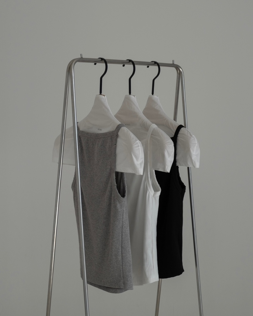 HONG-P韓國直郵實拍女裝新款人氣熱賣時尚吊帶背心復古洗滌HONG-P吊帶/背心