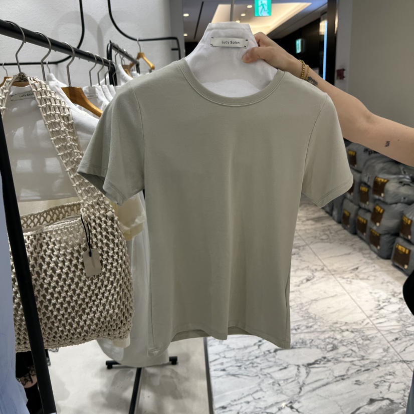 LUCY SALON韓國東大門代購女士新款時尚職業26春夏熱賣T恤LUCY SALONT恤圖色1