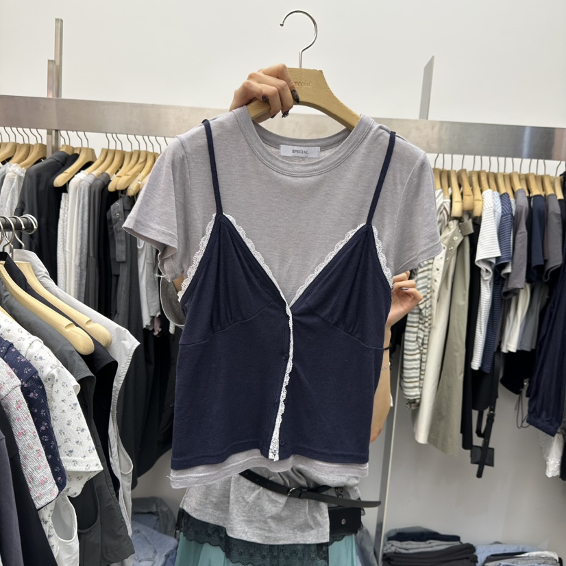 SPECIAL韓國直郵實拍女裝新品26春夏時尚休閑人氣熱賣套裝SPECIAL套裝圖色1