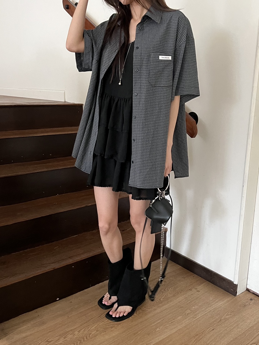 SPECIAL韓國直郵實拍女裝新品人氣休閑推薦熱賣襯衫蕾絲衫SPECIAL襯衫/蕾絲衫