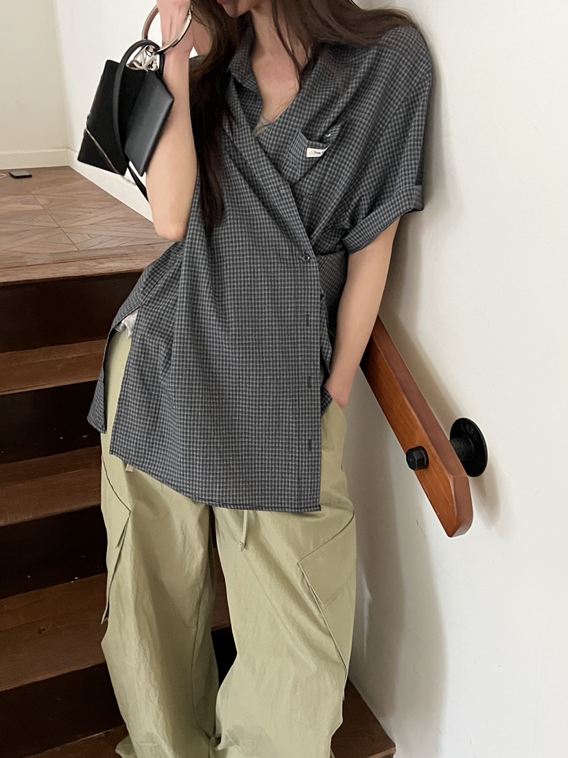 SPECIAL韓國直郵實拍女裝新品人氣休閑推薦熱賣襯衫蕾絲衫SPECIAL襯衫/蕾絲衫