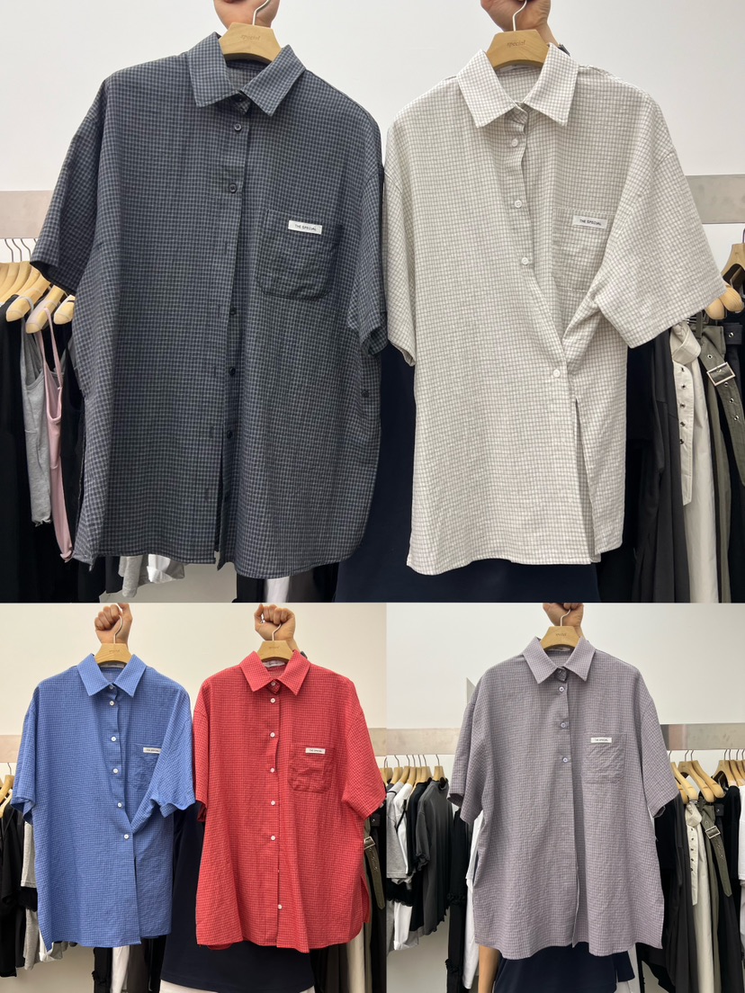 SPECIAL韓國直郵實拍女裝新品人氣休閑推薦熱賣襯衫蕾絲衫SPECIAL襯衫/蕾絲衫