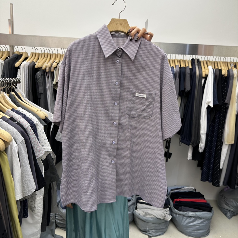 SPECIAL韓國直郵實拍女裝新品人氣休閑推薦熱賣襯衫蕾絲衫SPECIAL襯衫/蕾絲衫圖色3