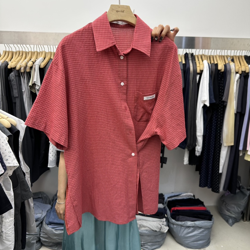 SPECIAL韓國直郵實拍女裝新品人氣休閑推薦熱賣襯衫蕾絲衫SPECIAL襯衫/蕾絲衫圖色5