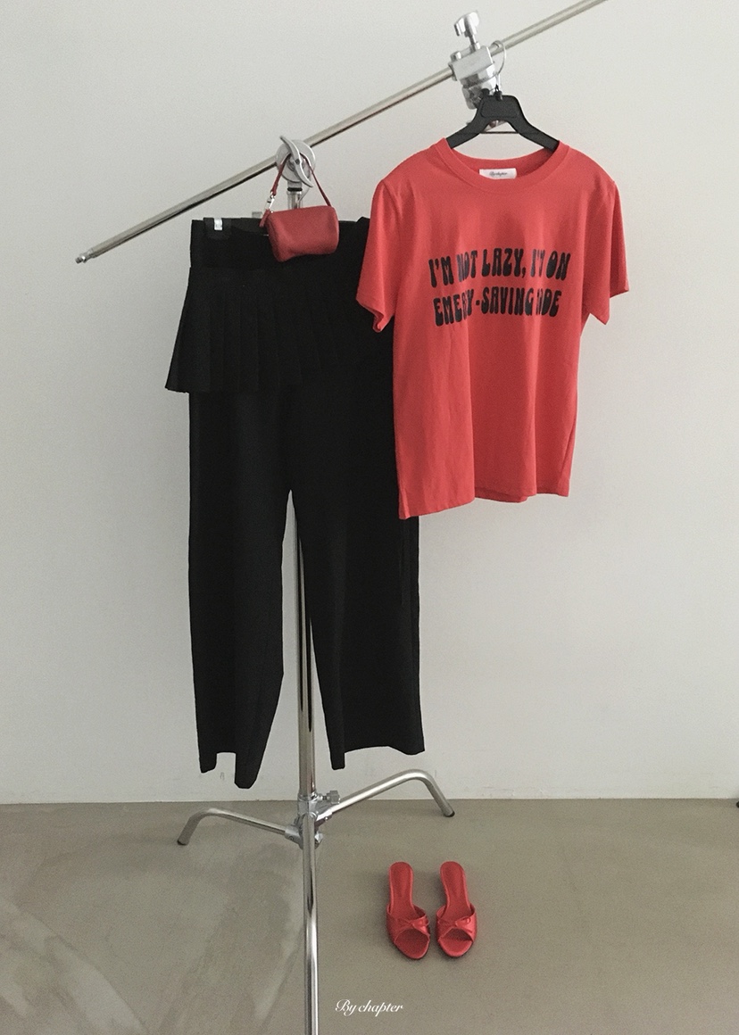 BY CHAPTER韓國直郵女裝新款26春夏推薦人氣套裝褶裥亞麻BY Chapter套裝