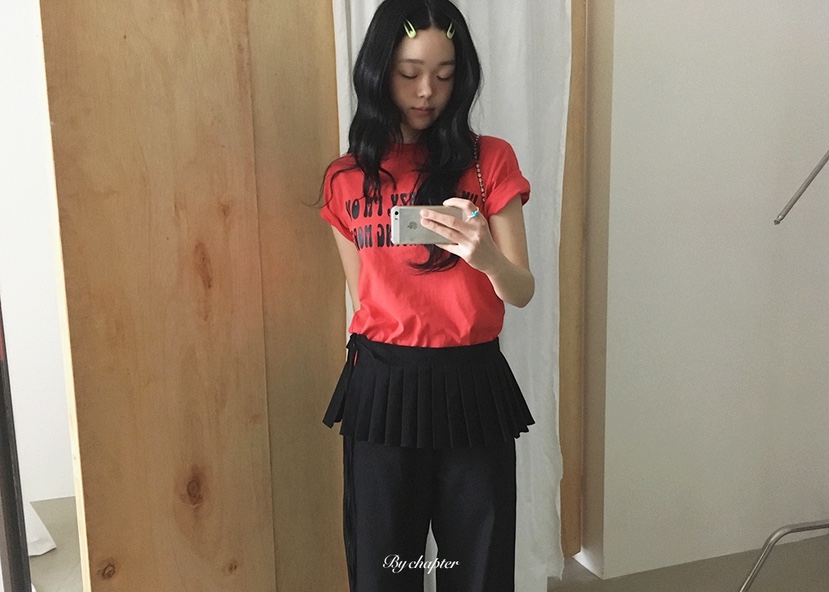 BY CHAPTER韓國直郵女裝新款26春夏推薦人氣套裝褶裥亞麻BY Chapter套裝