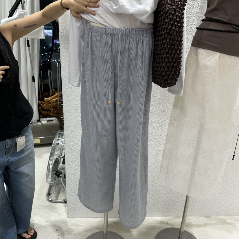 LUCY SALON韓國直郵女士新款職業推薦26春夏時尚休閑休閑褲LUCY SALON休閑褲圖色1