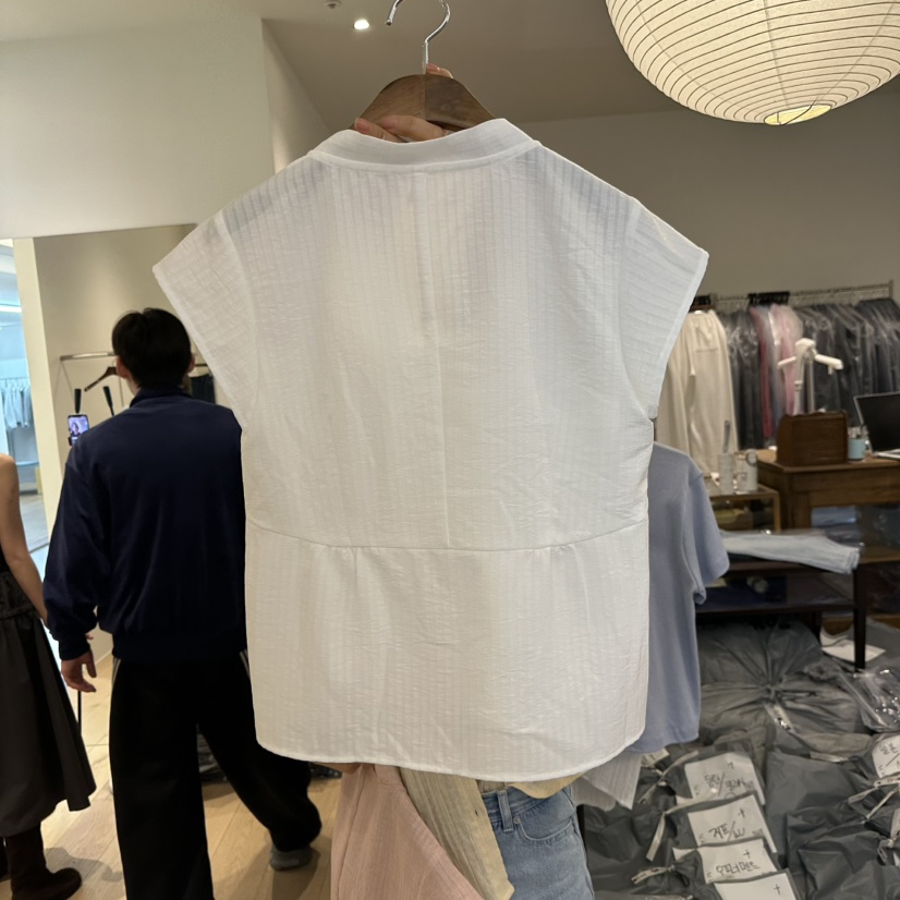 AGO韓國東大門代購女士新品熱賣人氣推薦休閑26春夏襯衫蕾絲衫AGO襯衫/蕾絲衫