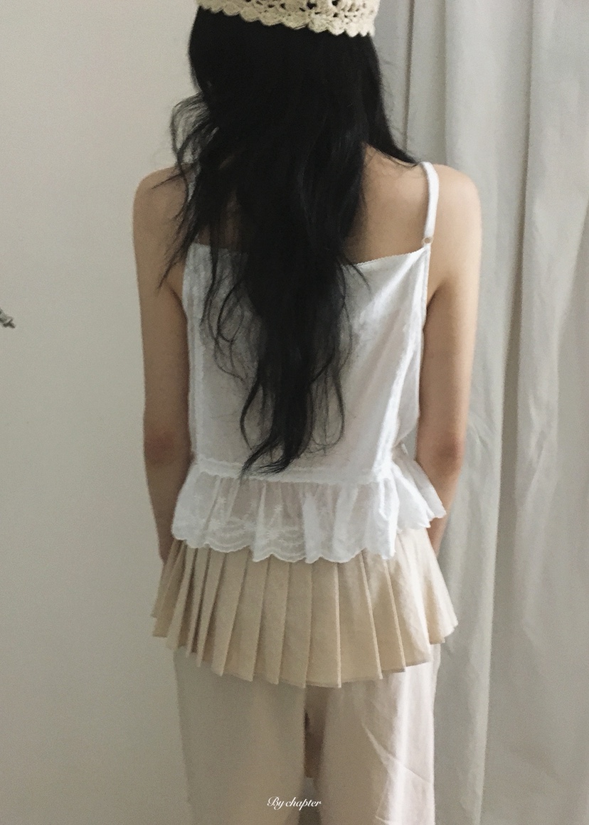 BY CHAPTER韓國東大門直郵女士新品熱賣職業人氣吊帶背心BY Chapter吊帶/背心