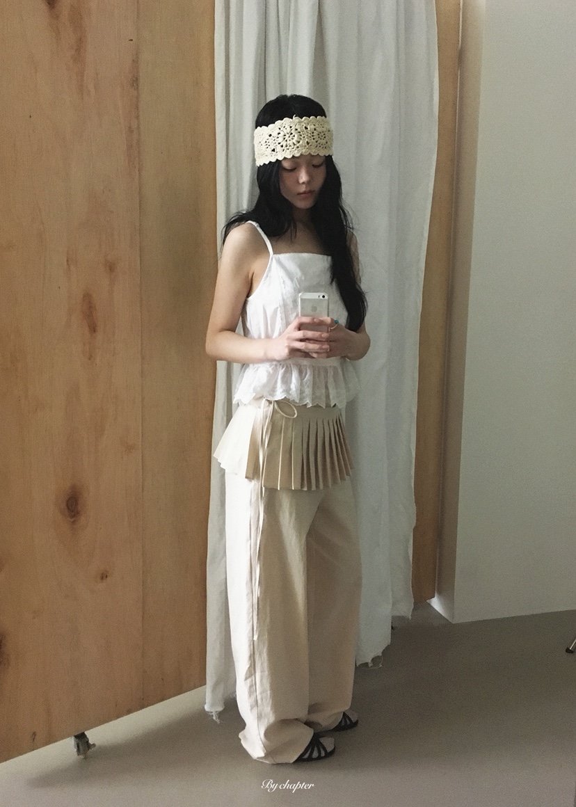 BY CHAPTER韓國東大門直郵女士新品熱賣職業人氣吊帶背心BY Chapter吊帶/背心