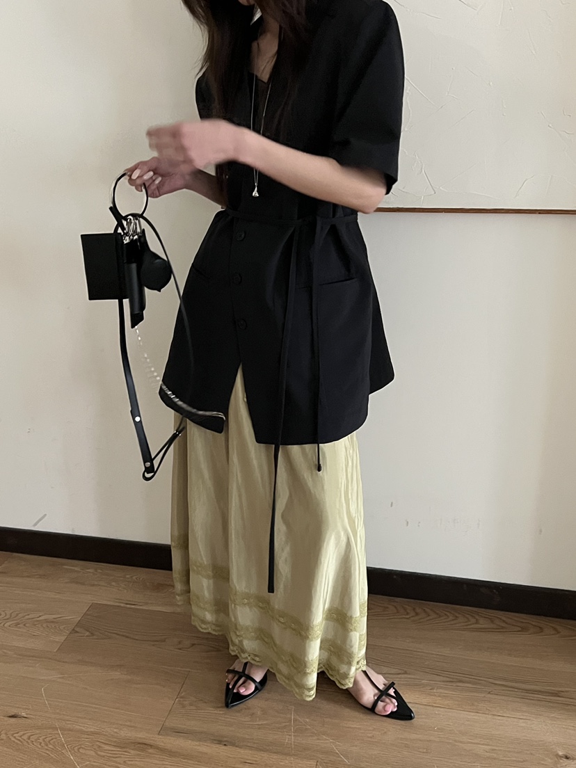 SPECIAL韓國東大門直郵女裝新品休閑人氣時尚熱賣夾克含腰繩SPECIAL夾克