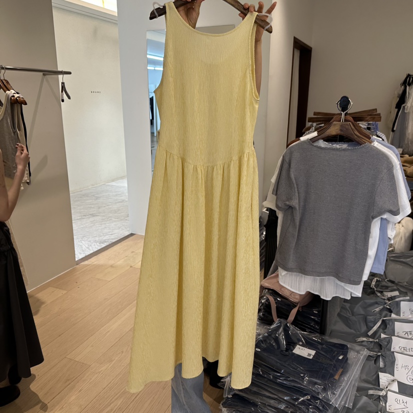 AGO韓國東大門直郵女士新品26春夏熱賣職業時尚人氣連衣裙AGO連衣裙圖色1