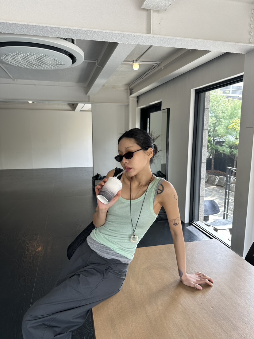 LIMLIMLIM韓國東大門代購女士新款休閑熱賣人氣吊帶背心天絲LIM LIM LIM吊帶/背心