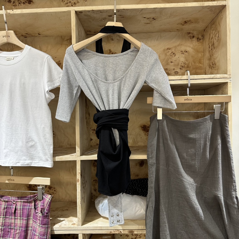 PITA/THEVERLIN韓國東大門代購女裝新品26春夏吊帶背心不含內搭PITA/THEVERLIN吊帶/背心