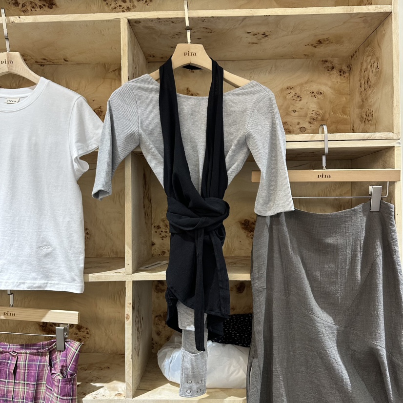 PITA/THEVERLIN韓國東大門代購女裝新品26春夏吊帶背心不含內搭PITA/THEVERLIN吊帶/背心圖色2