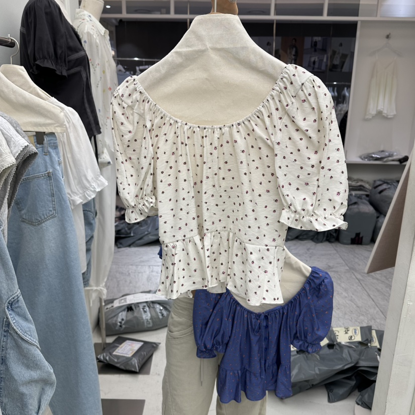 CHAV韓國東大門代購女裝新款熱賣人氣休閑時尚襯衫蕾絲衫CHAV襯衫/蕾絲衫