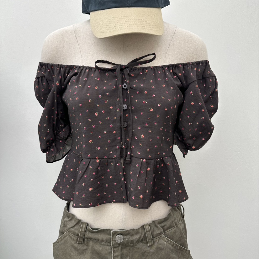 CHAV韓國東大門代購女裝新款熱賣人氣休閑時尚襯衫蕾絲衫CHAV襯衫/蕾絲衫圖色2