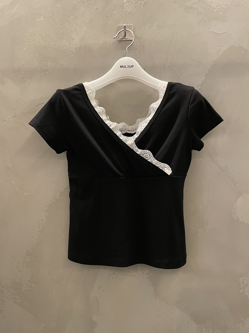 MULCUP韓國東大門直郵女裝新款休閑26春夏推薦熱賣時尚T恤MULCUPT恤圖色2