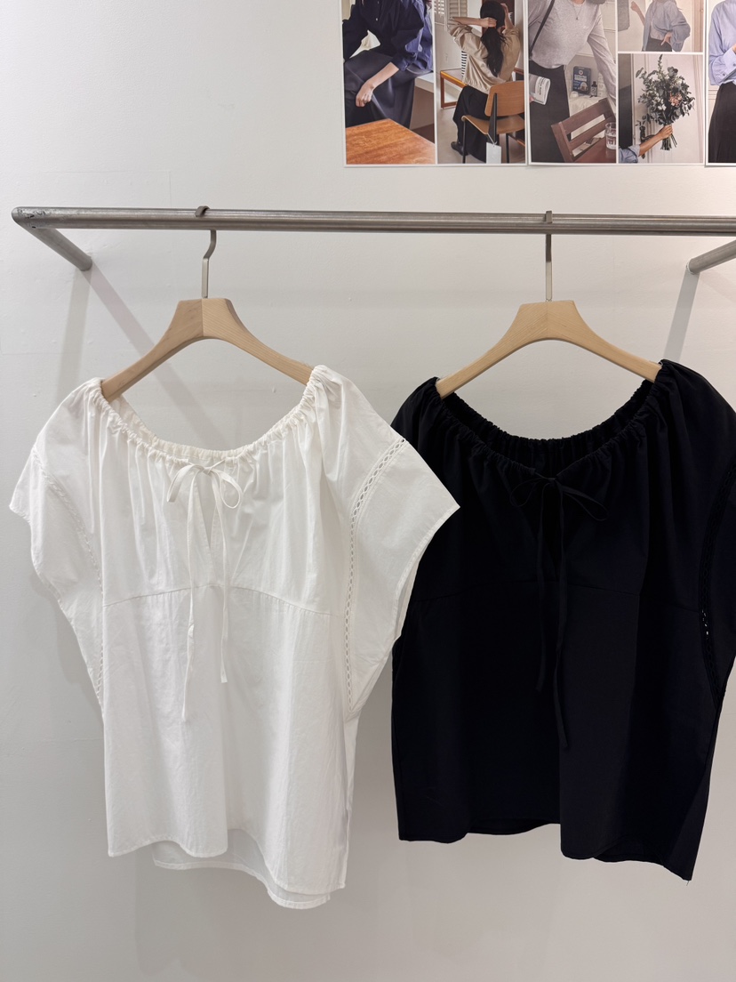 WEAUE SELVAGE韓國代購女士新款職業熱賣時尚襯衫蕾絲衫Weave Selvage襯衫/蕾絲衫