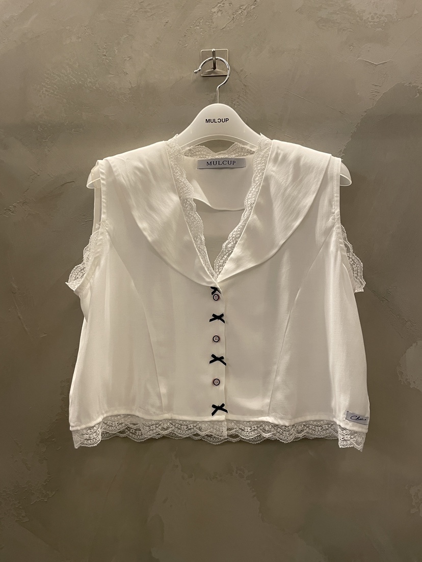 MULCUP韓國東大門代購女裝新品熱賣推薦時尚職業襯衫蕾絲衫MULCUP襯衫/蕾絲衫圖色1