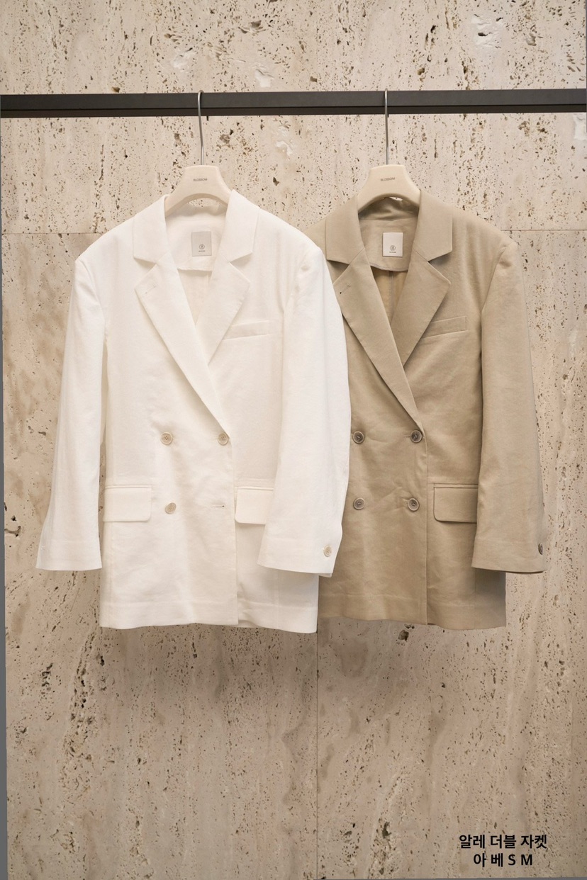 BLOSSOM韓國直郵女裝新品職業人氣時尚熱賣26春夏夾克雙層BLOSSOM夾克