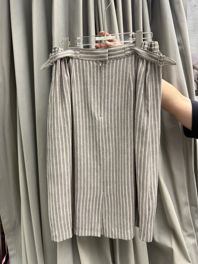 UOOV韓國東大門代購女士新款熱賣人氣職業半身裙中短裙復古UOOV半身裙/中短裙圖色1