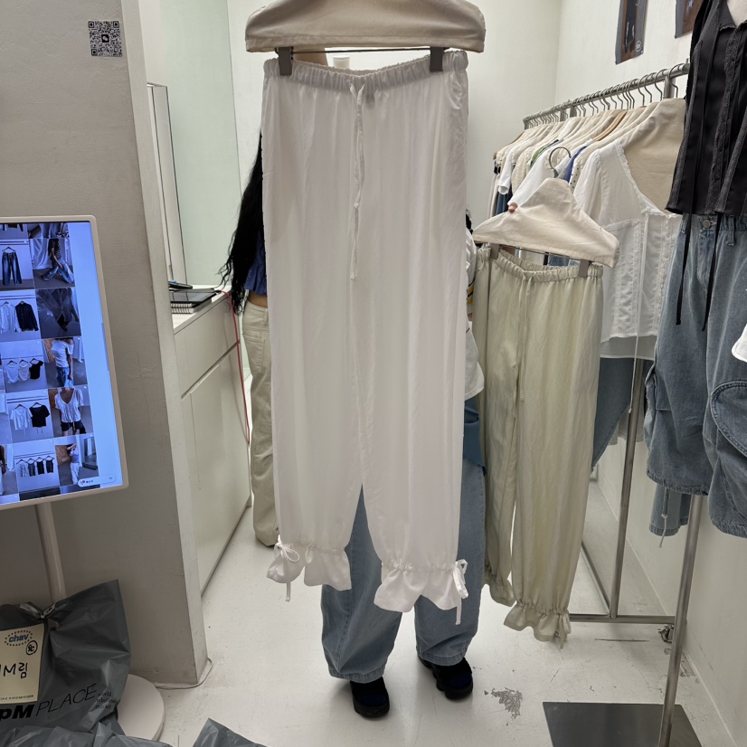 CHAV韓國直郵實拍女士新品人氣休閑時尚26春夏熱賣休閑褲CHAV休閑褲圖色1