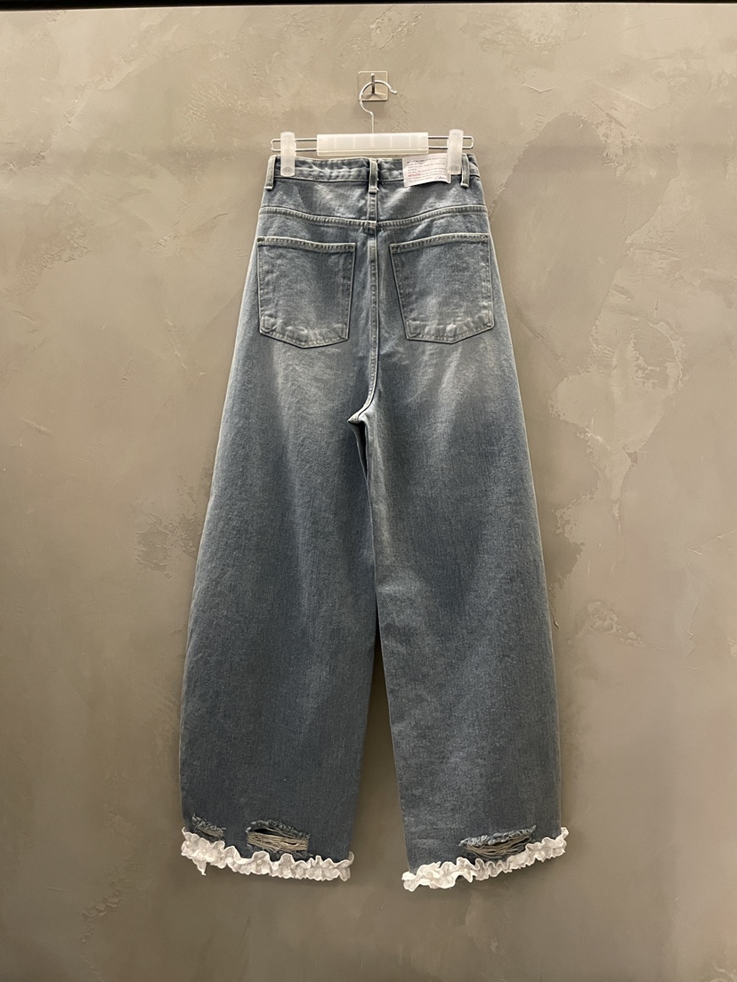 MULCUP韓國東大門直郵女裝新品熱賣26春夏推薦休閑牛仔褲MULCUP牛仔褲