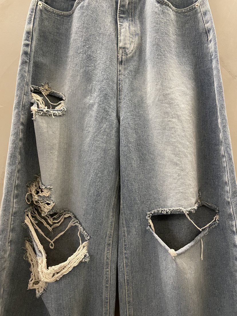 MULCUP韓國東大門直郵女裝新品熱賣26春夏推薦休閑牛仔褲MULCUP牛仔褲