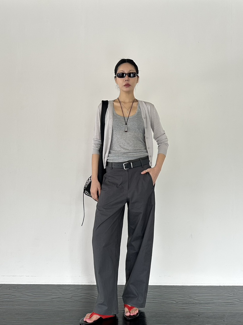 LIMLIMLIM韓國直郵實拍女士新款職業熱賣休閑26春夏休閑褲LIM LIM LIM休閑褲