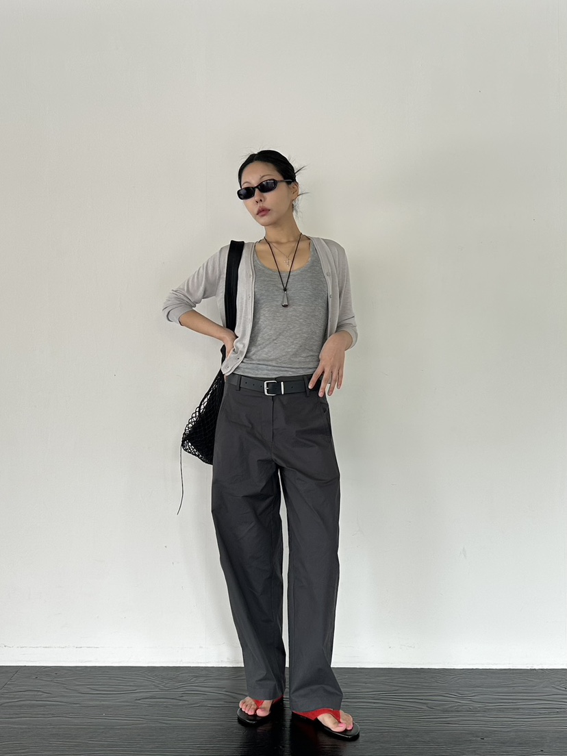 LIMLIMLIM韓國直郵實拍女士新款職業熱賣休閑26春夏休閑褲LIM LIM LIM休閑褲