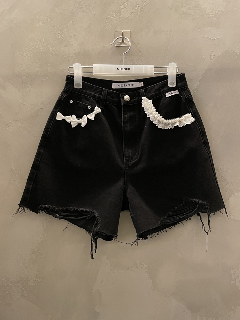 MULCUP韓國直郵實拍女裝新品休閑26春夏職業推薦時尚短褲MULCUP短褲圖色1