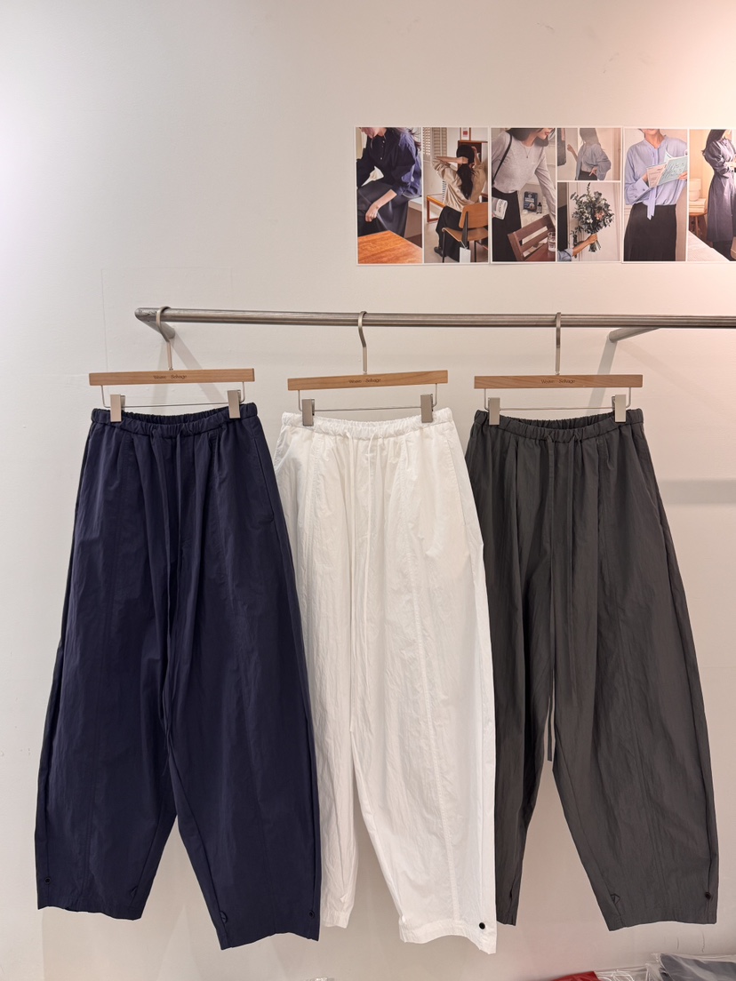 WEAUE SELVAGE韓國代購女裝新品人氣職業時尚26春夏休閑褲Weave Selvage休閑褲