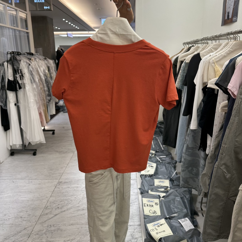 CHAV韓國東大門代購女士新款時尚休閑人氣推薦熱賣26春夏T恤CHAVT恤